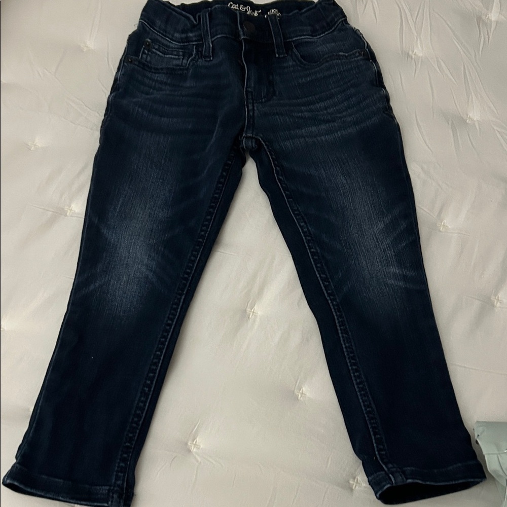 Cat & Jack Dark Wash Skinny Jeans